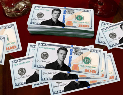 Your Face on Money/Personalized 100 dollar bill Prints/Birthday Money/Party Money/Custom Money/Play Money/Custom Your Face on 100 Dollar