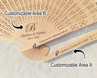 Wedding Ceremony Fans/Rustic Favor Hand Fan/Custom Wedding Fan Favors/Wedding Rustic Fans/Ceremony Favor for Guest/Custom Party Fans