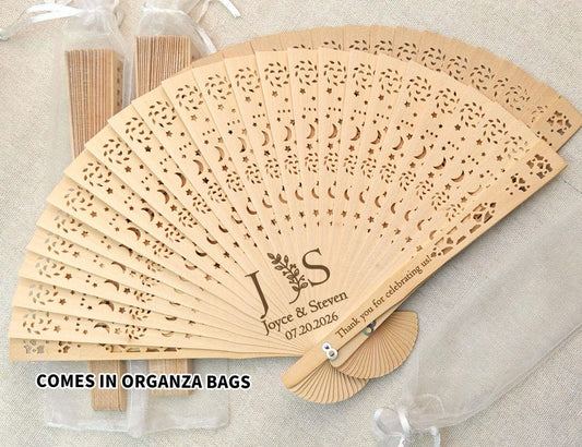 Bulk Wedding Fans/Ceremony Favor for Guest/Wedding Favors Fans/Rustic Fans/Unique Wedding Favor Ideas/Custom Hand Fans Wedding/Party Favors